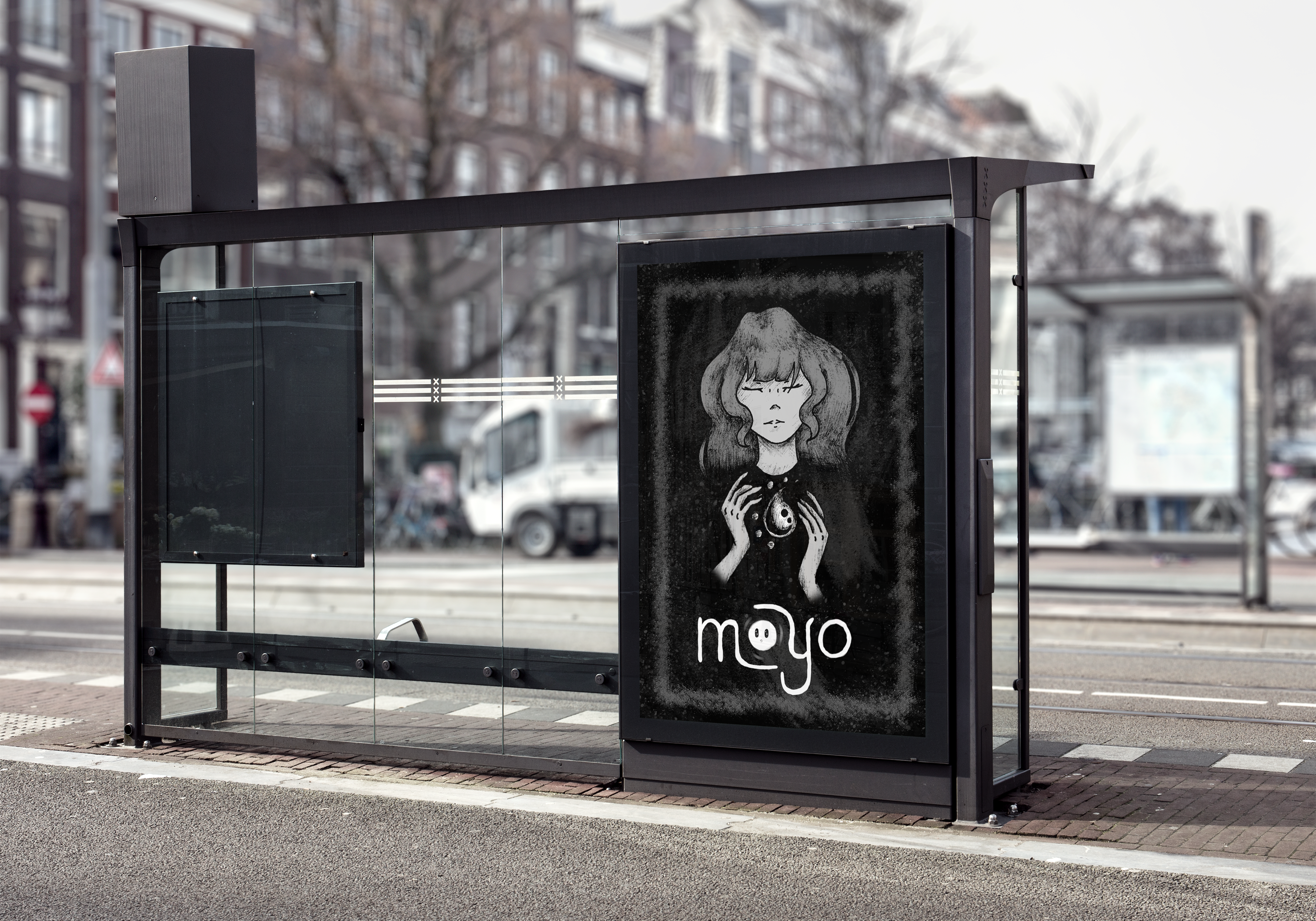 Bus Stop Billboard MockUp 2 1